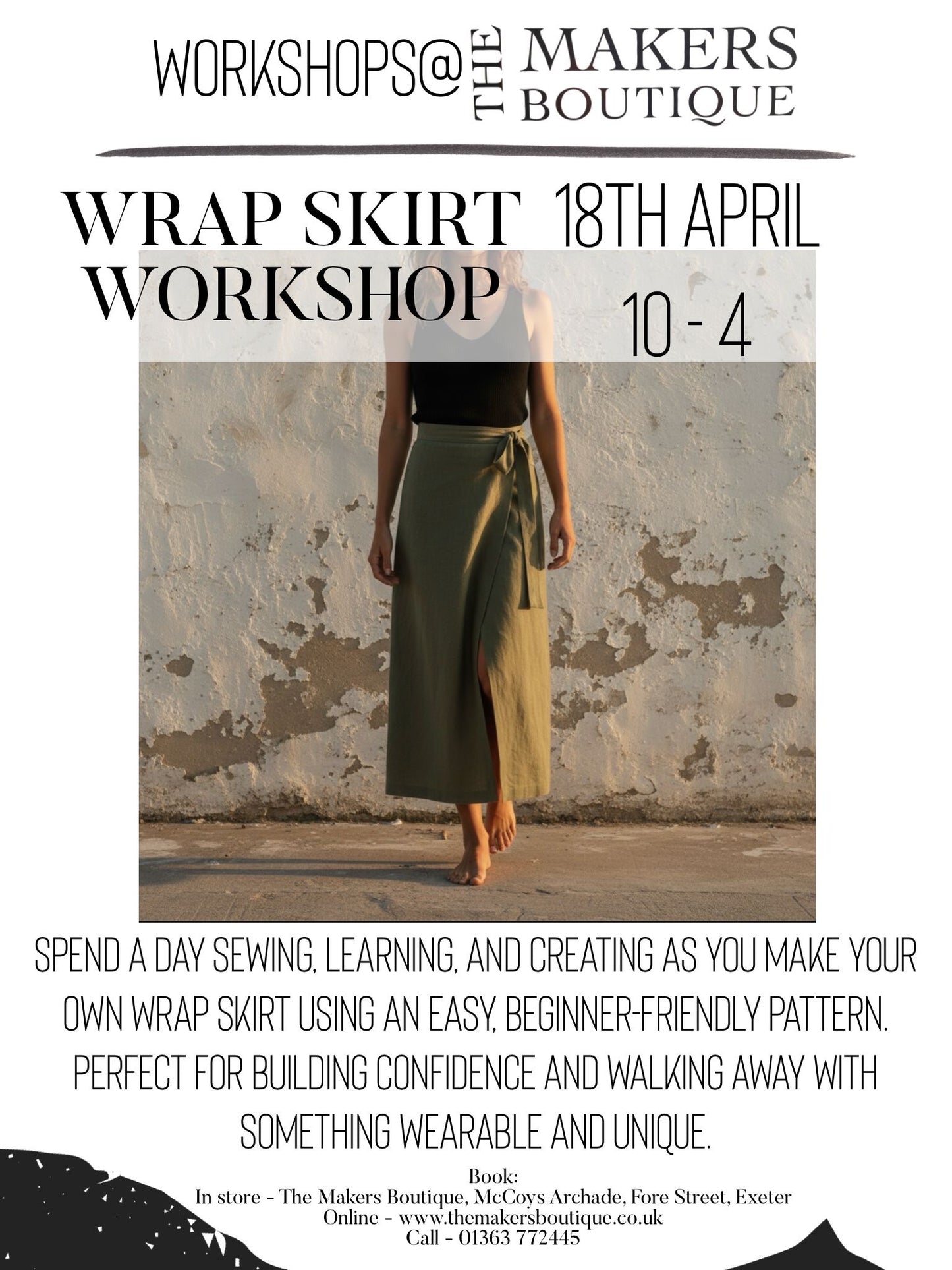 Make a wrap skirt