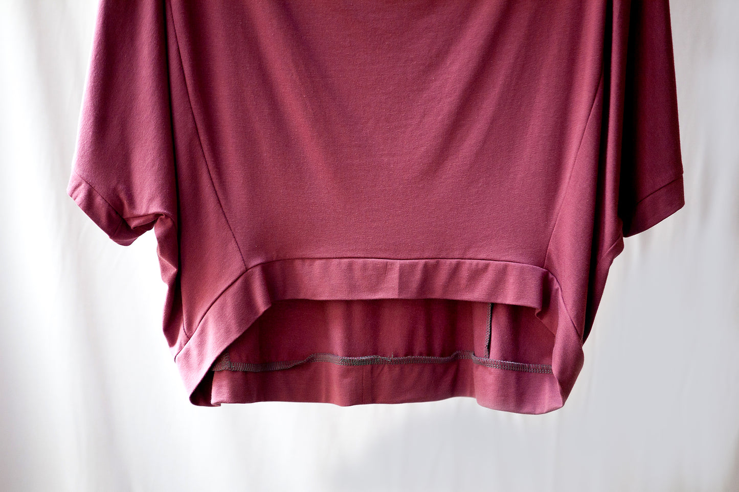 Bamboo Drape Short Sleeve