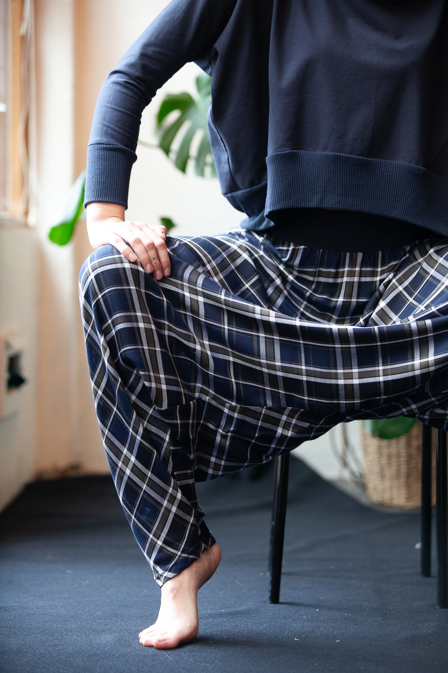 Funky Tartan Harem Pants