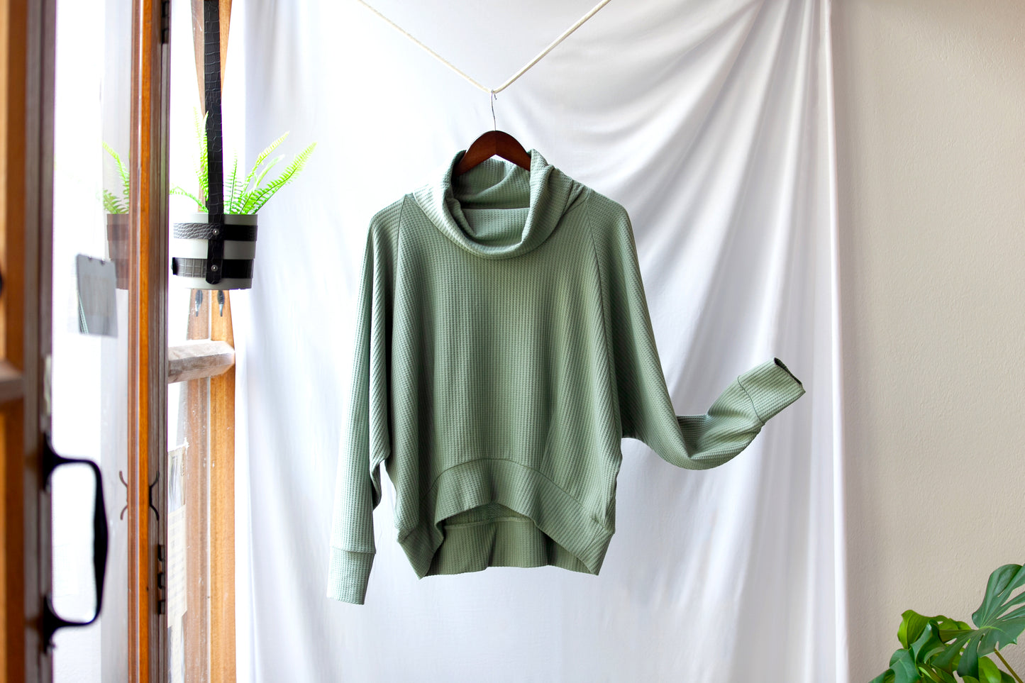 Cotton Waffle Jumper