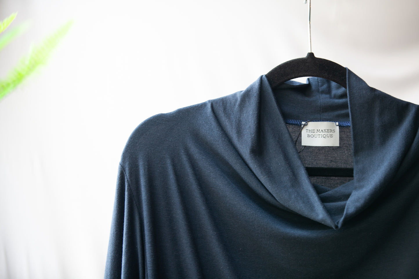 Bamboo Drape Long Sleeve Top
