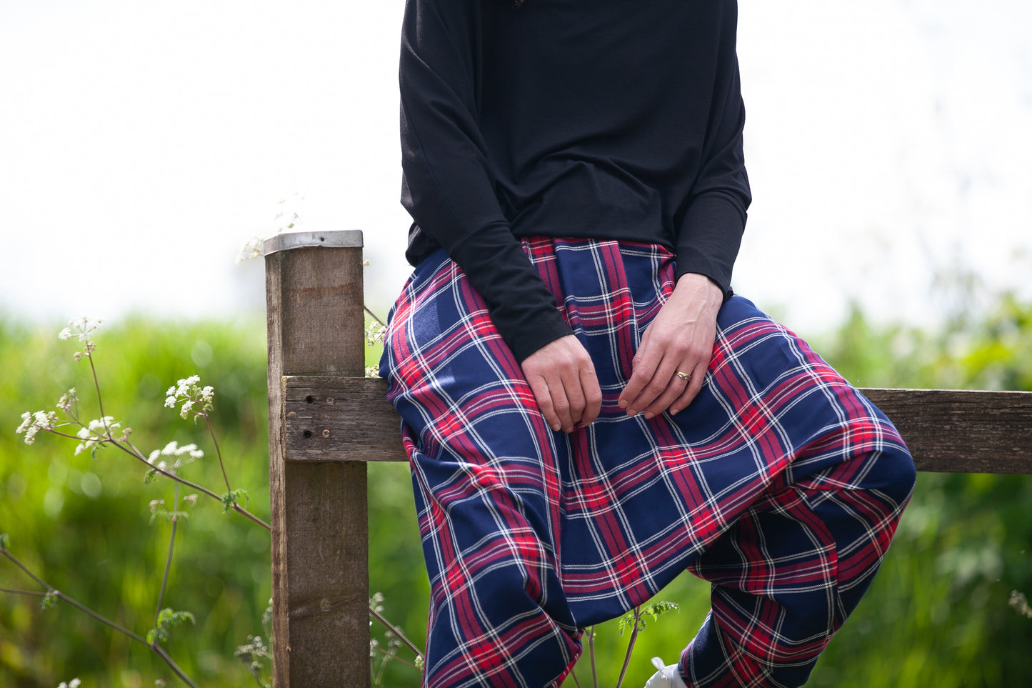 Funky Tartan Harem Pants