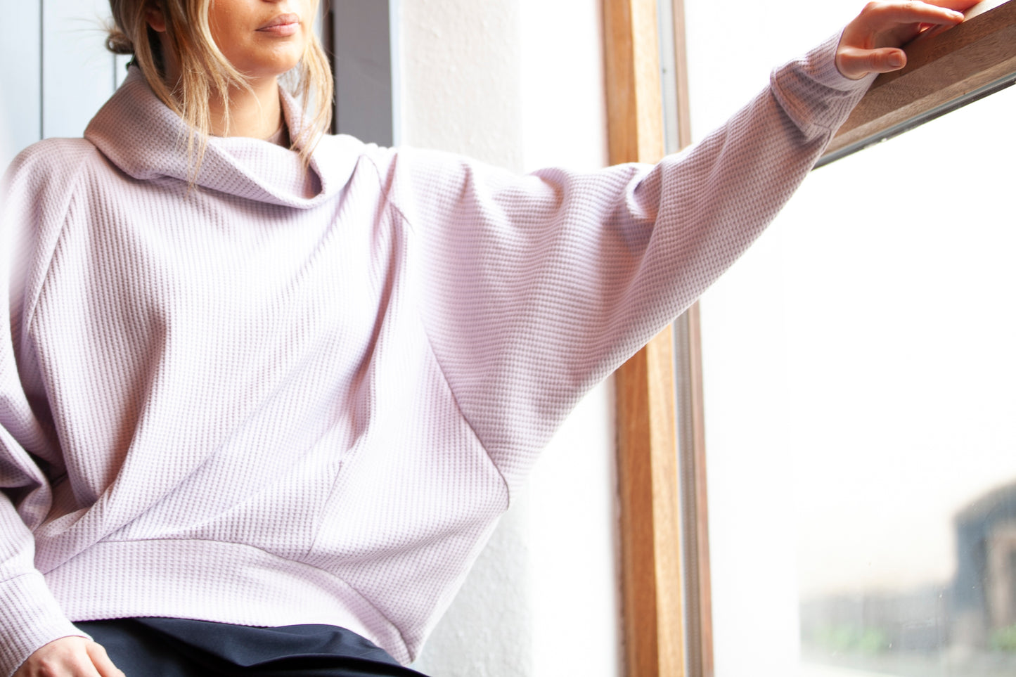 Cotton Waffle Jumper