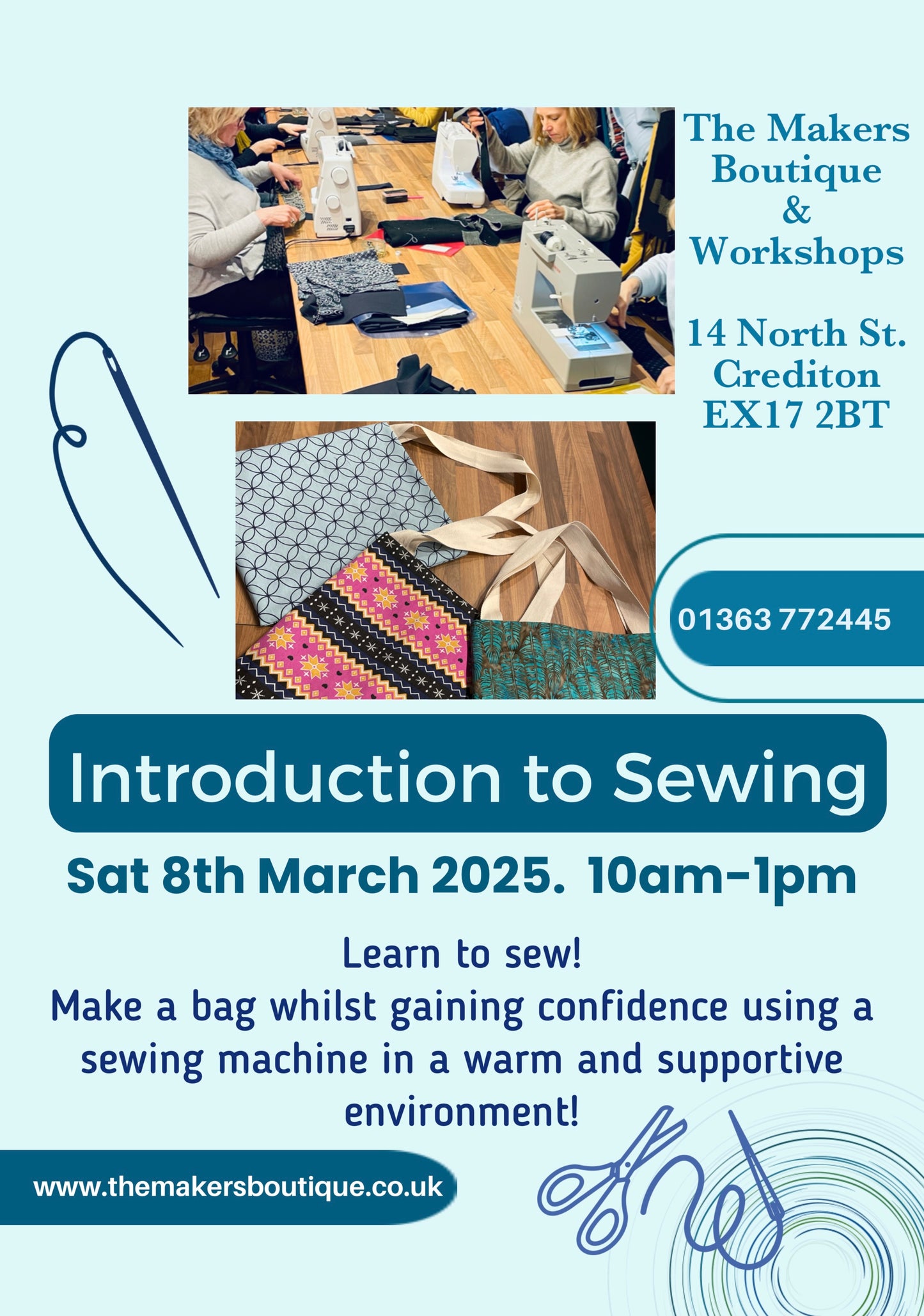 Introduction to Sewing for Adults