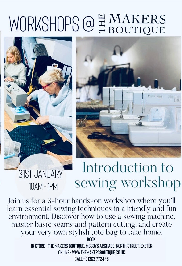 Introduction to sewing 2026