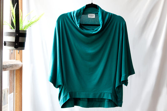 Bamboo Drape Short Sleeve