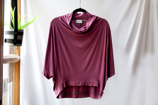 Bamboo Drape Short Sleeve