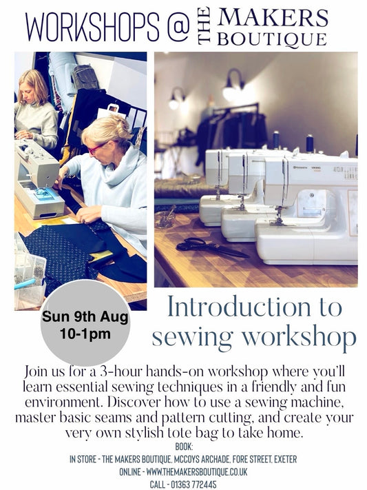 Introduction to sewing for adults