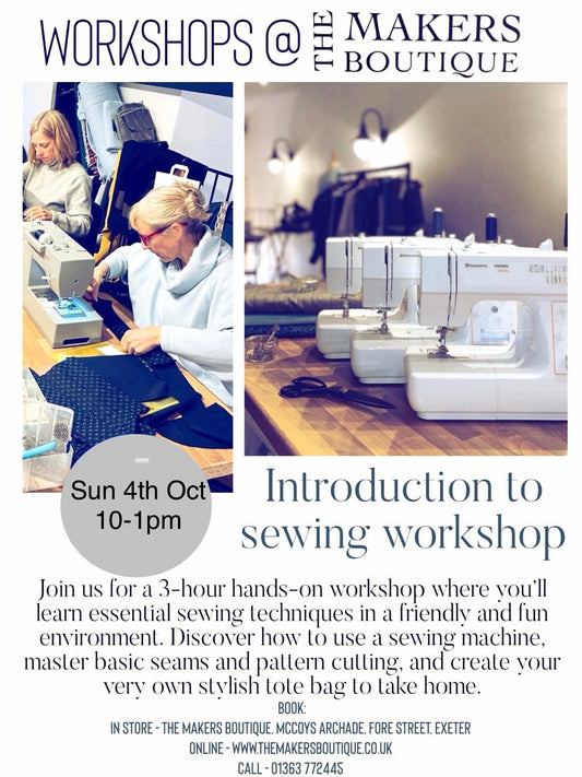 Introduction to sewing for adults