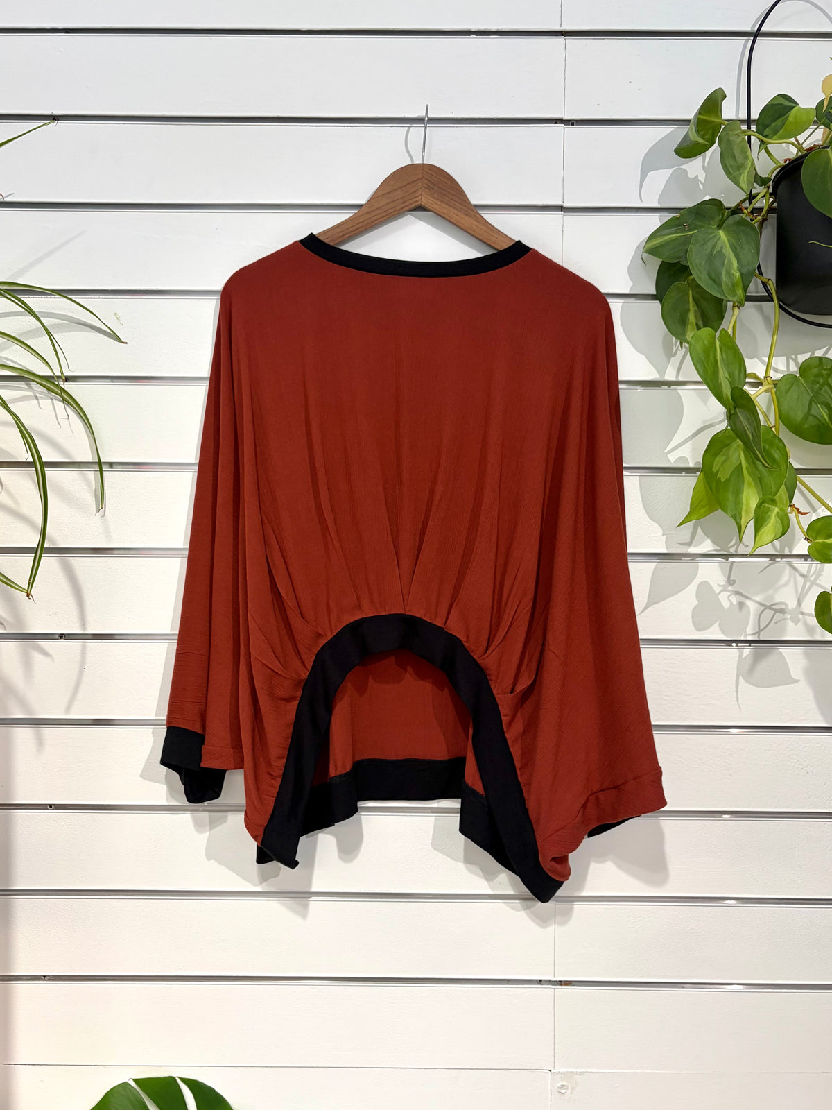 Pleat Drape Top
