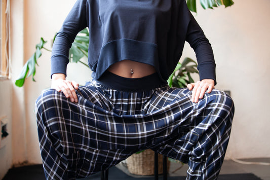 Funky Tartan Harem Pants