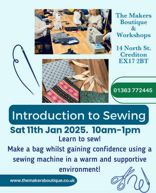 Introduction to Sewing for Adults