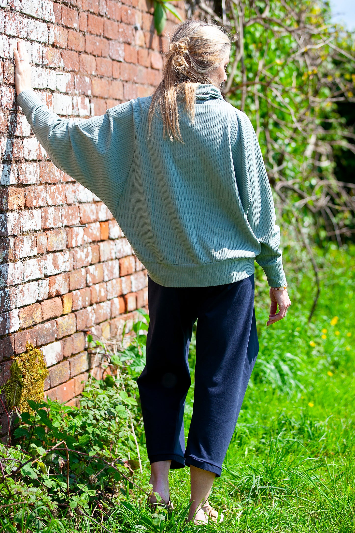 Cotton Waffle Jumper